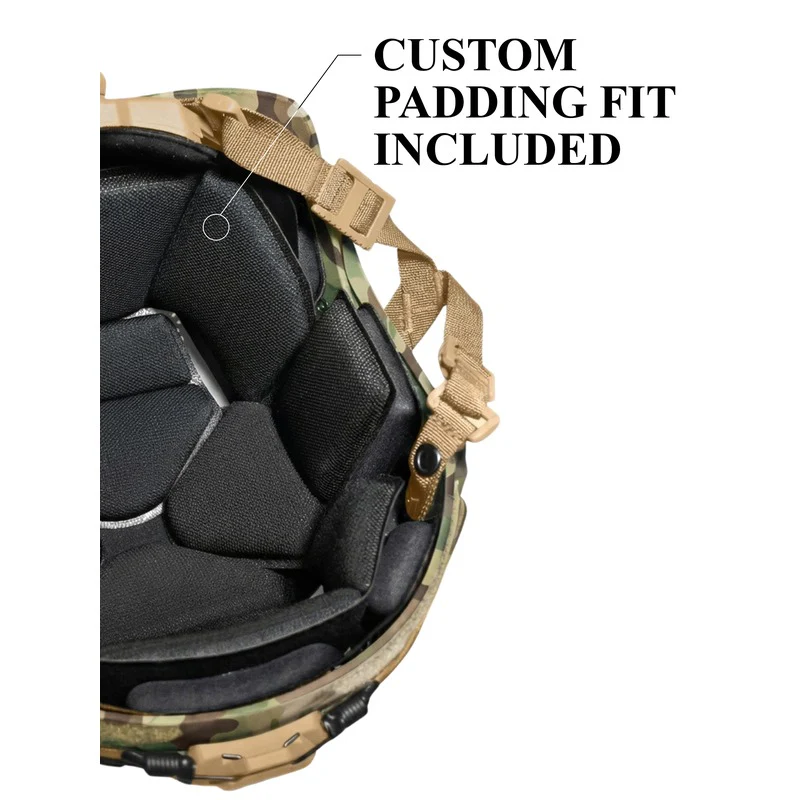 ATE® GEN2 Ballistic Helmet | NIJ IIIA High-Cut – Hard Head Veterans - Image 25