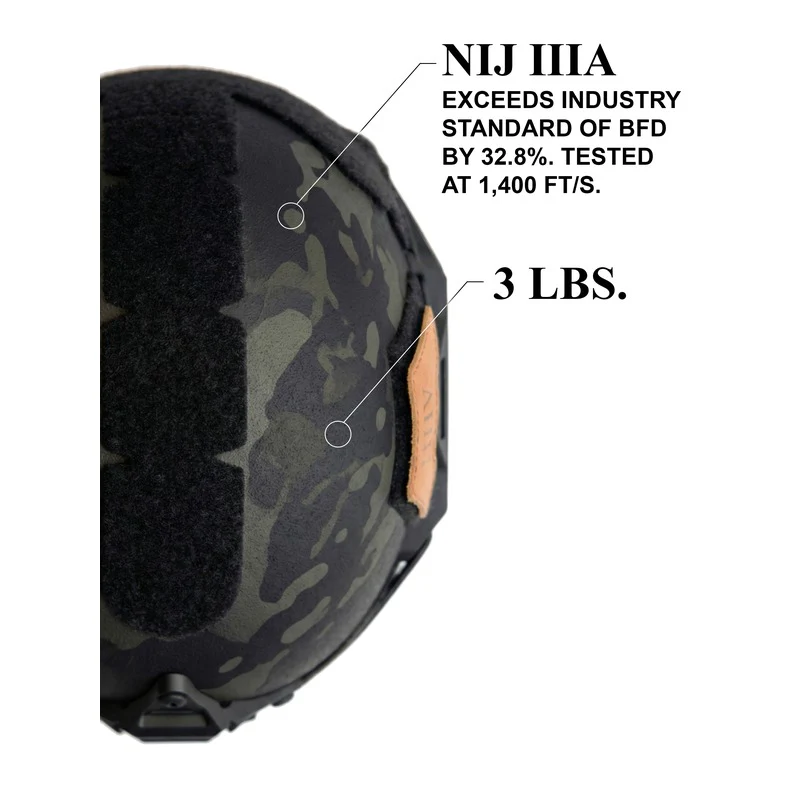 ATE® GEN2 Ballistic Helmet | NIJ IIIA High-Cut – Hard Head Veterans - Image 38