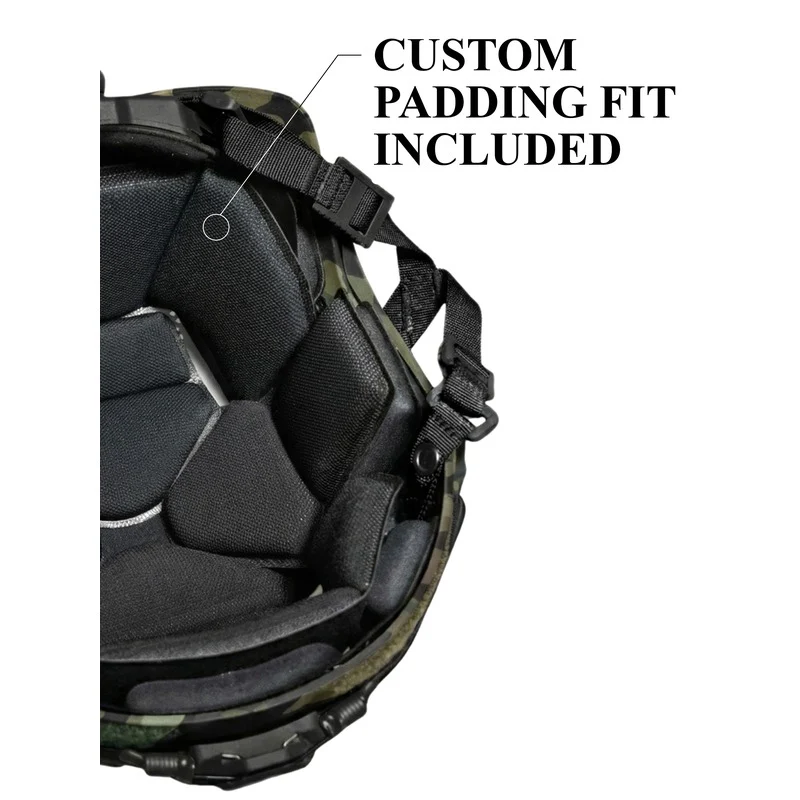ATE® GEN2 Ballistic Helmet | NIJ IIIA High-Cut – Hard Head Veterans - Image 41