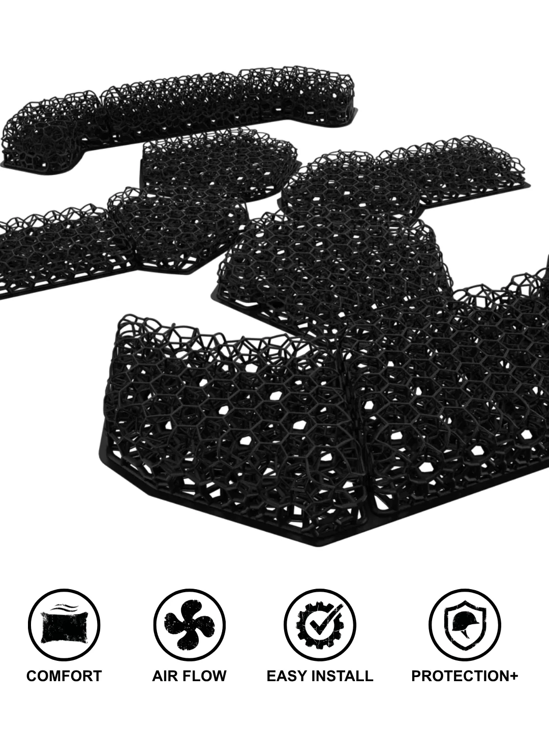 HHV® Micro Lattice Impact Helmet Pads – Hard Head Veterans - Image 7