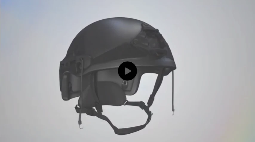 Rifle Rated Ballistic Helmet Up-Armor | Defeats 7.62 - Image 11